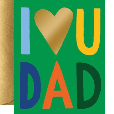 Fathers Day Card Love You Dad