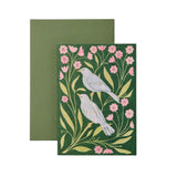 Card With Love Lovebirds