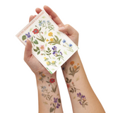 Tattoos Garden Flowers Temporary Tattoos