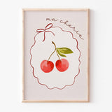 Print A4 Ma Cherry Fruit