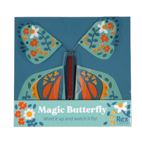 Magic Butterfly Wind Up And Fly Blue