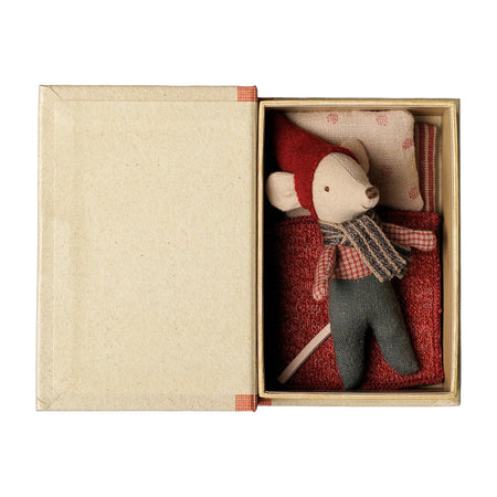 Baby In Book Christmas Mouse