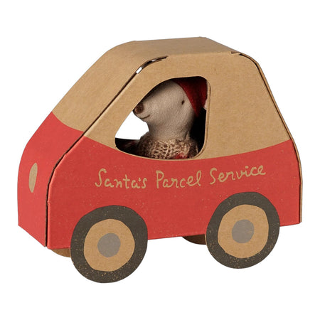 Little Sister In Car Box Christmas