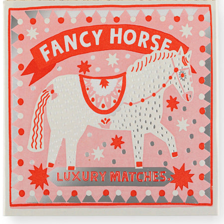 Matches Boxed Fancy Horse
