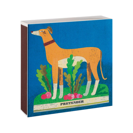 Boxed Matches Whippet And Radishes