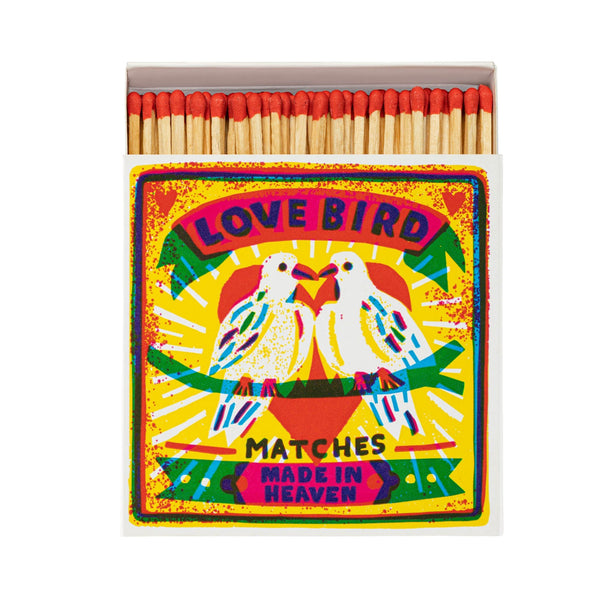 Boxed Matches The Printed Peanut Love Birds