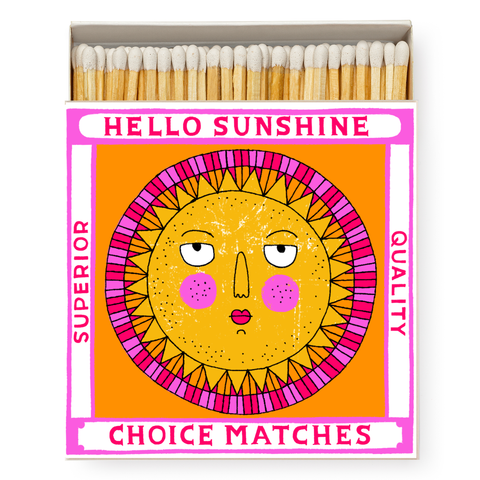 Matches Boxed Hello Sunshine