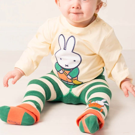 Top Long Sleeve Cotton Miffy In The Veg Patch