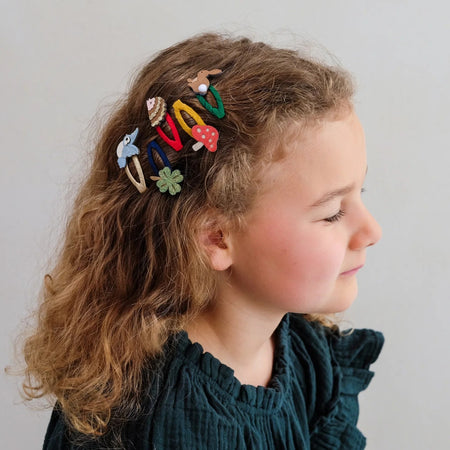 Woodland Pals Mini Hair Clips