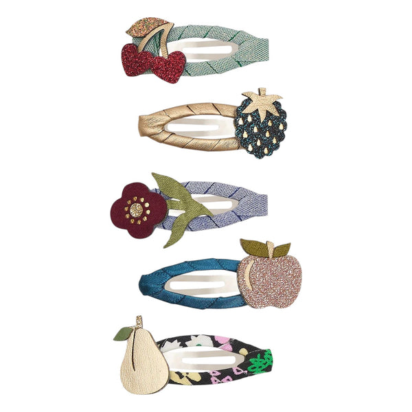 Winter Fruits Mini Hair Clips