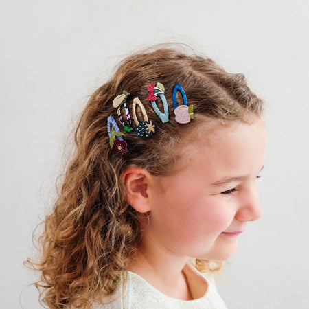 Winter Fruits Mini Hair Clips