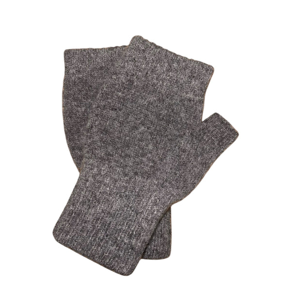 Wrist Warmers Lambswool Grey Marl