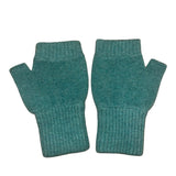 Wrist Warmers Lambswool Parakeet Blue