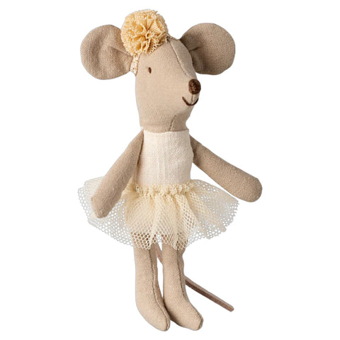 Ballerina Mouse Little Sister Off White