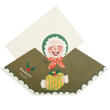 Christmas Stand-Up Card Mrs Claus