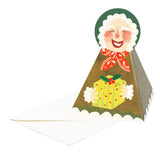 Christmas Stand-Up Card Mrs Claus