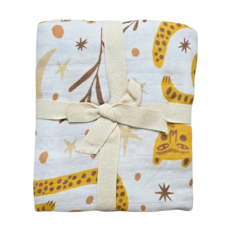 Swaddle Blanket Large Muslin Tigers