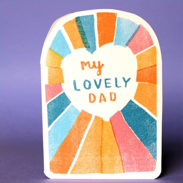 Fathers Day Card My Lovely Dad