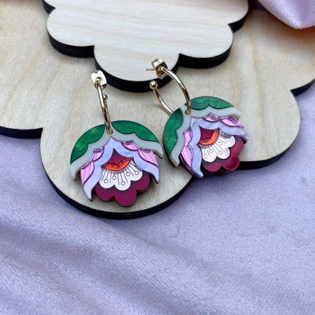 Drop Earrings Nell Floral