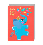 New Baby Card Elephant