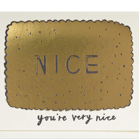 Card You're Very Nice