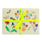 Notecard Set 8 Cards Birds And Bees