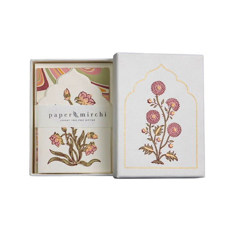Boxed Notecard Set Sandook Ruby Quartz