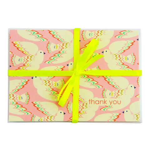 Notecard Set Thank You Birds