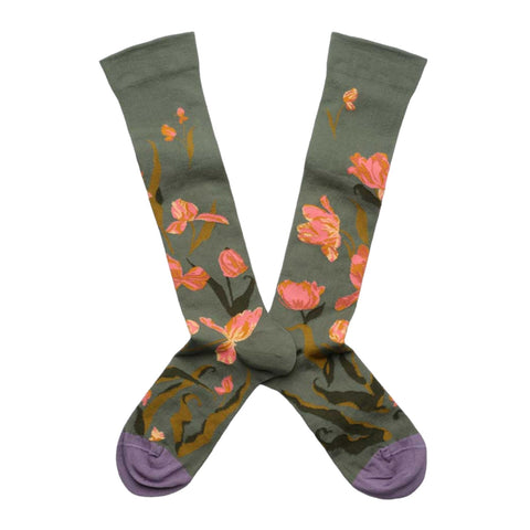 Bonne Maison Socks Knee High Orchidee Cedre