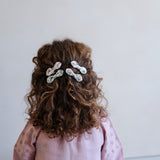 Hair Clips Set Of 4 Flora Bow Clips