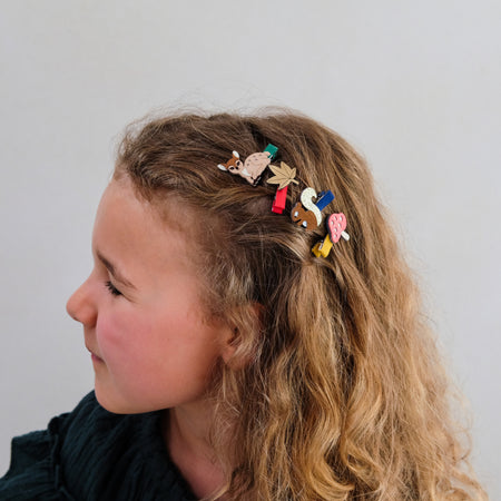 Fawn And Friends Hair Clips