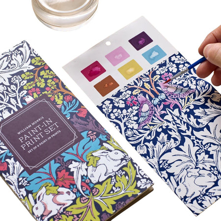 William Morris Paint In Print Postcard Set