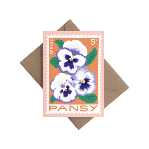 Card Mini Pansy