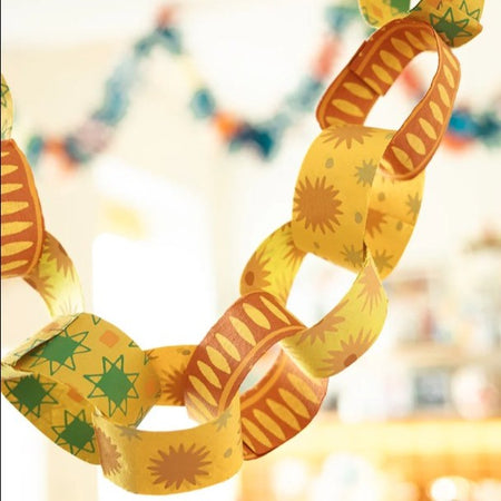 Paper Chain Kit Yellow And Green