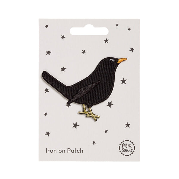 Patch Iron On Black Bird