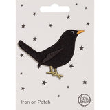 Patch Iron On Black Bird