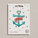 Patch Iron On Love Anchor