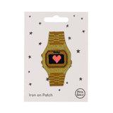 Patch Iron On Love Watch