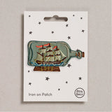 Patch Iron On Ship In Bottle