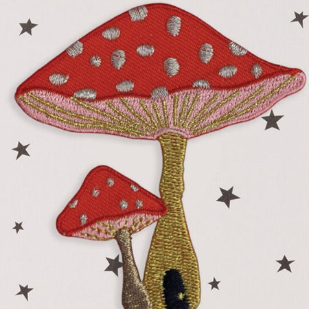 Patch Iron On Toadstools