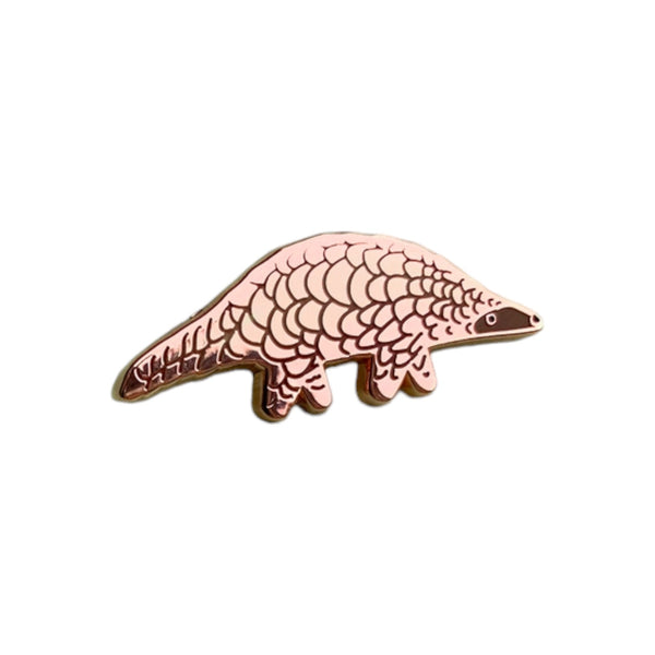 Enamel Pin Indian Pangolin