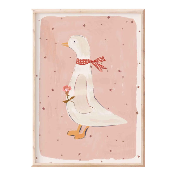 A4 Print Goose Pink