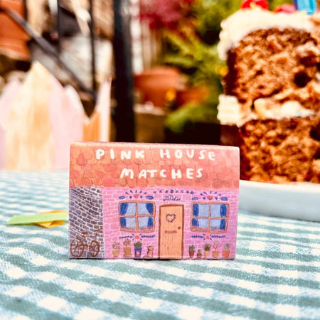 Matches Small Pink House