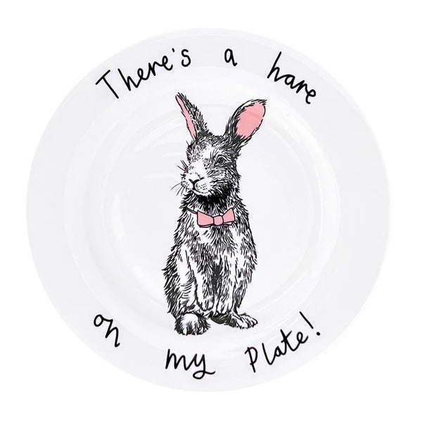 Plate Theres A Hare On My Plate