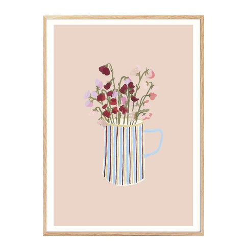 A5 Print Sweet Peas