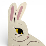 Card Die Cut Rabbit