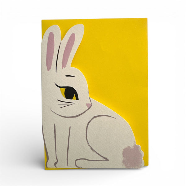 Card Die Cut Rabbit