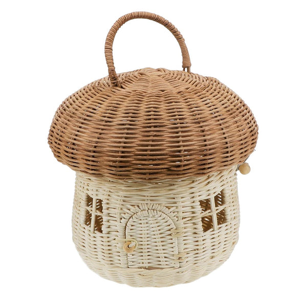 Rattan Basket Toadstool House