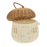 Rattan Basket Toadstool House