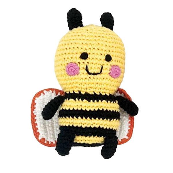 Rattle Organic Cotton Bumble Bee